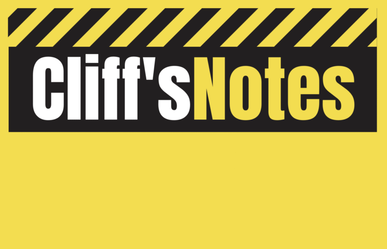 Cliff’s Notes – Week 17
